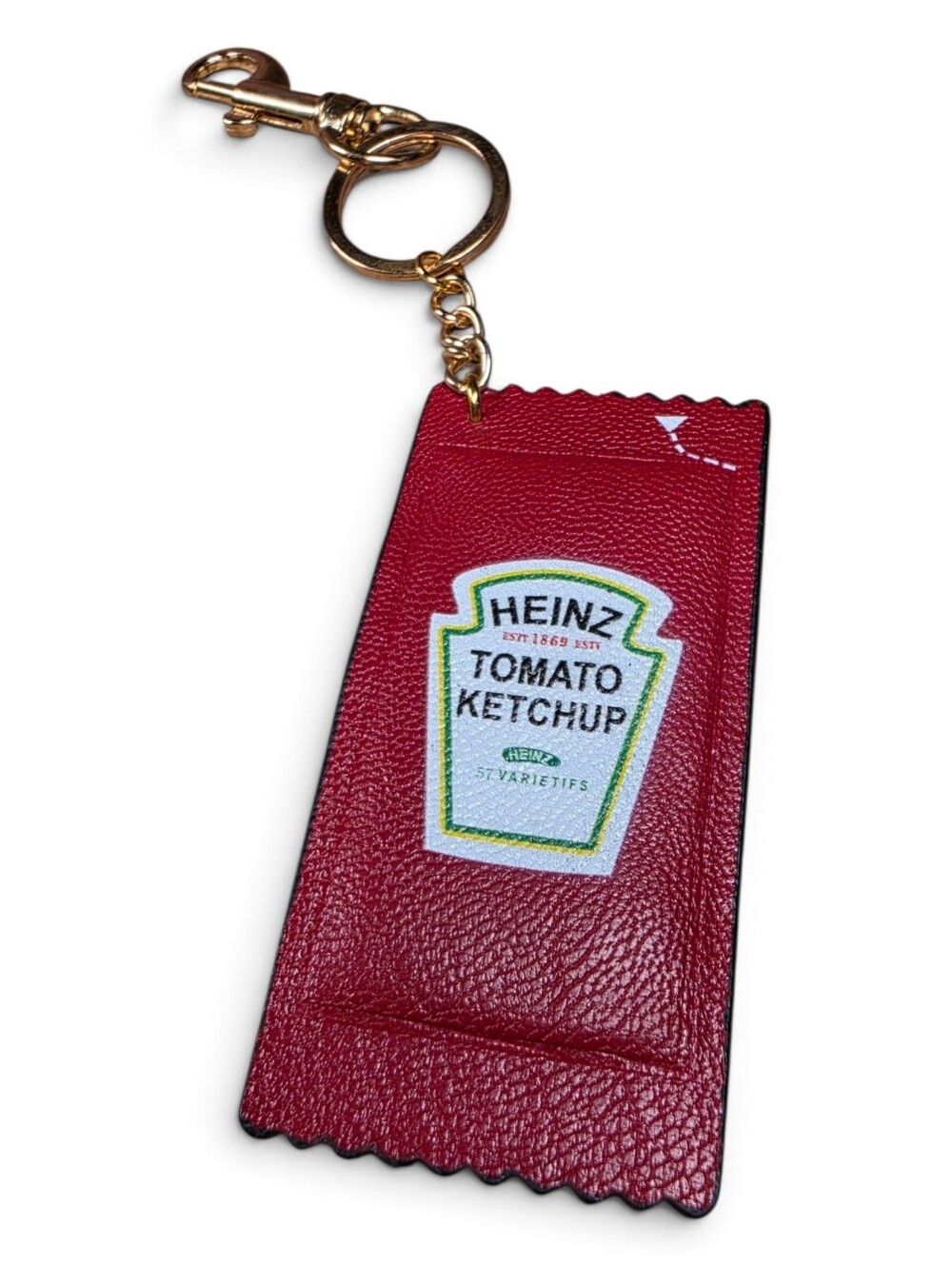 Heinz Ketchup Packet Purse / Bag Charm NEW! - Picture 4 of 4